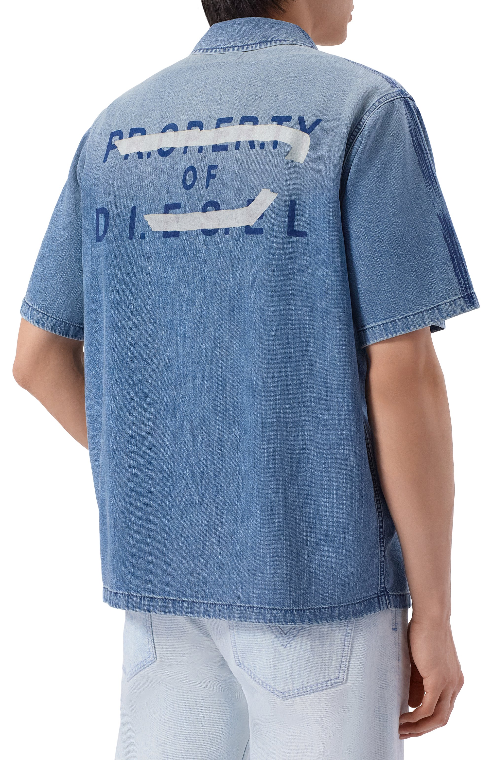 Джинсовая рубашка DIESEL, арт. A21733/0CECC, фото 4