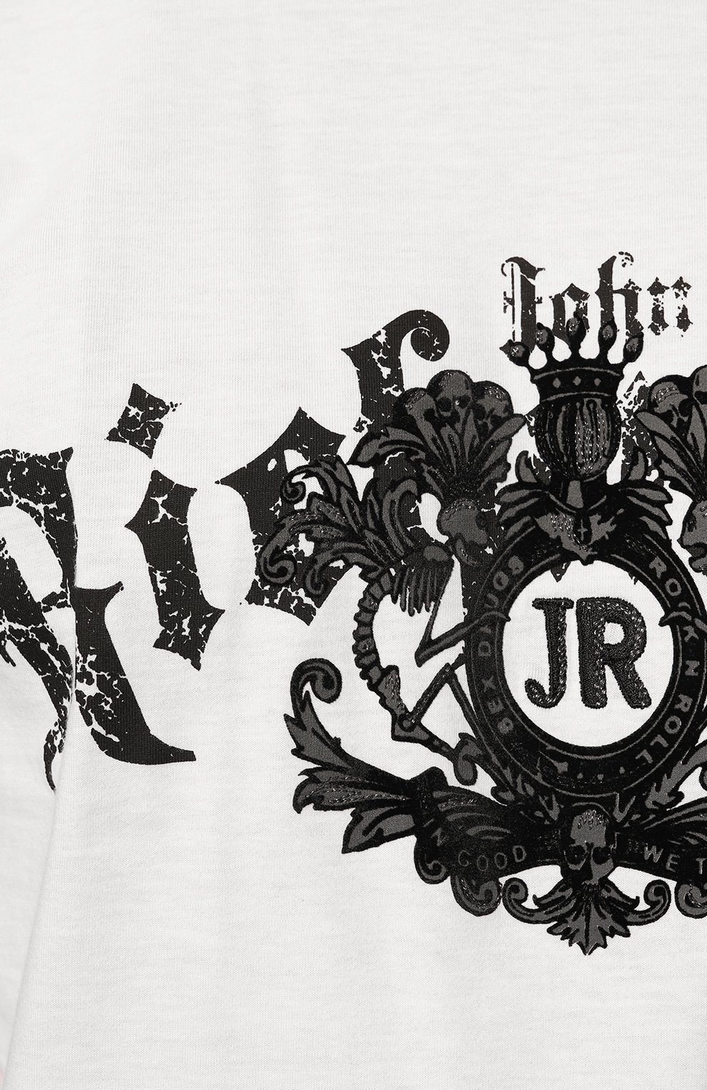 Хлопковая футболка JOHN RICHMOND, арт. RMA22099TS, фото 5