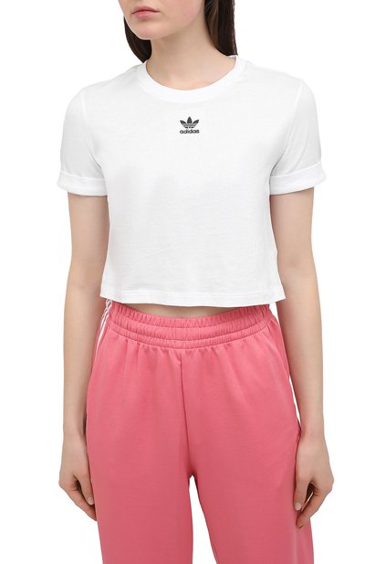 Хлопковая футболка ADIDAS ORIGINALS, арт. GN2803, фото 3