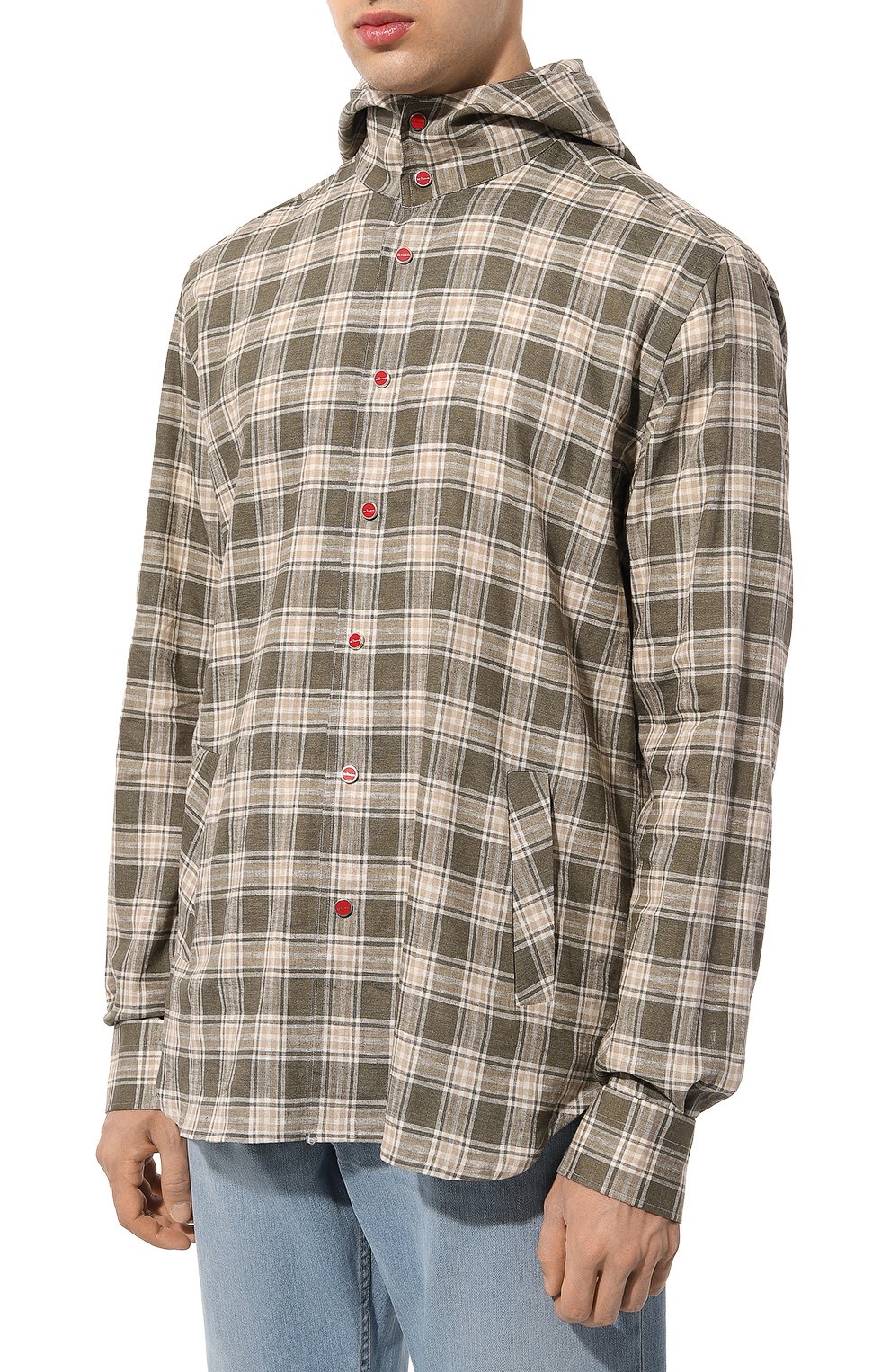 Льняная рубашка KITON, арт. UMCMARH08818, фото 3