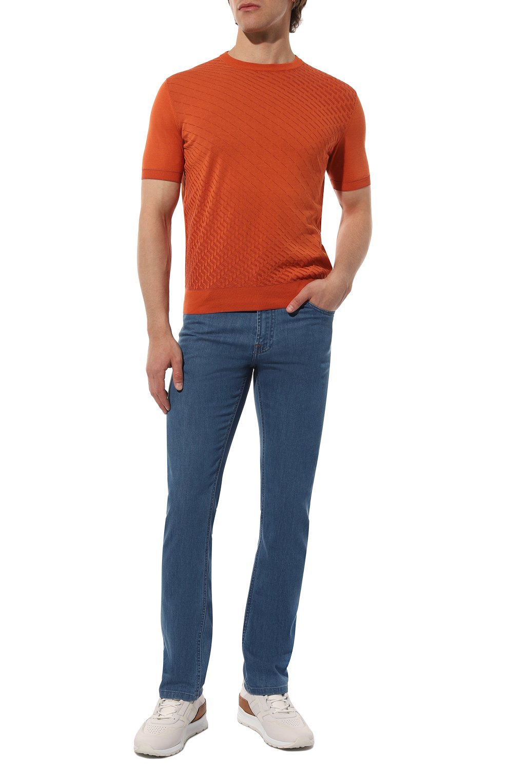 Хлопковый джемпер STEFANO RICCI, арт. K616303G10/F23213, фото 2