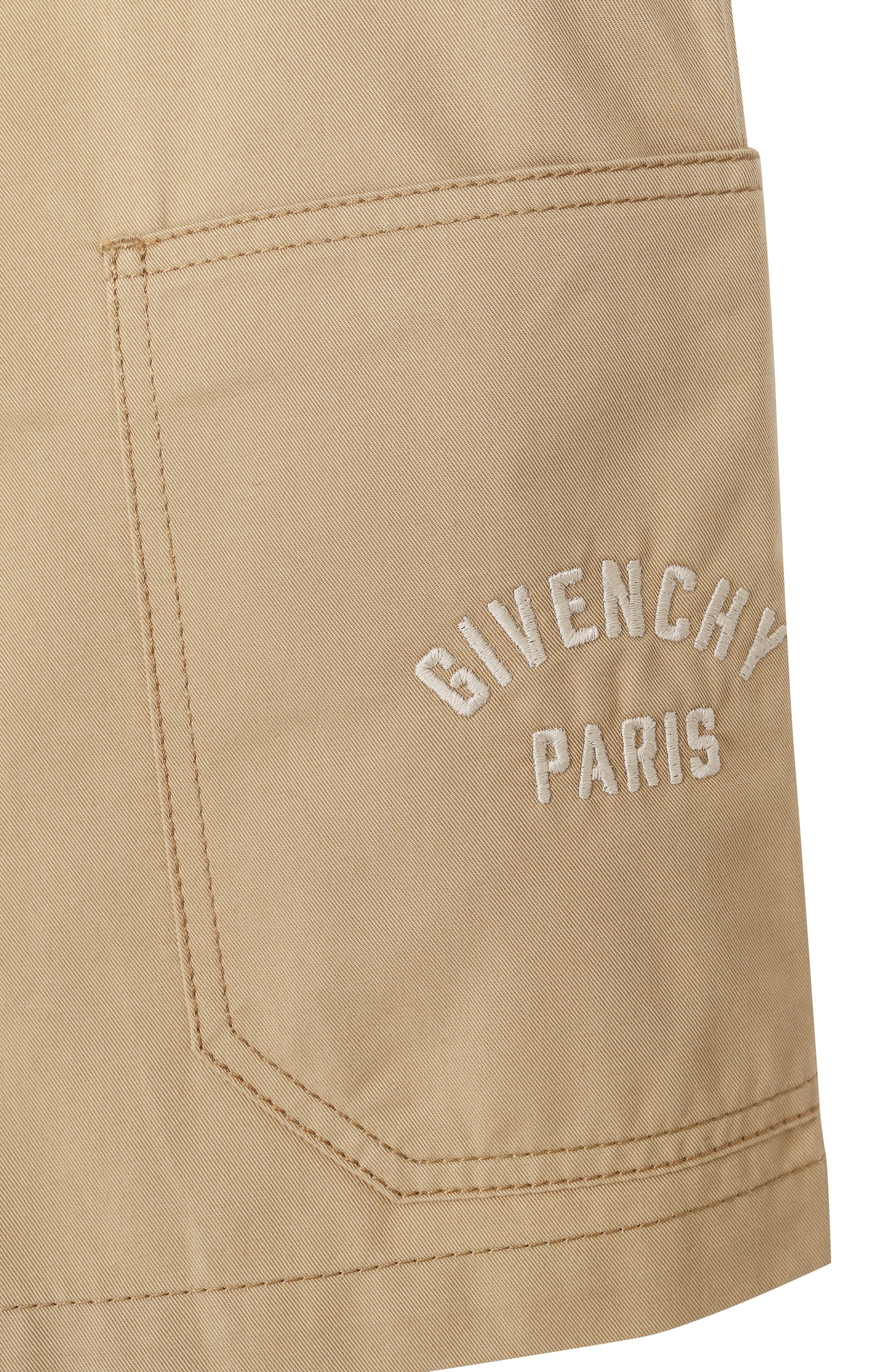 Хлопковые шорты-карго GIVENCHY, арт. H31107, фото 3