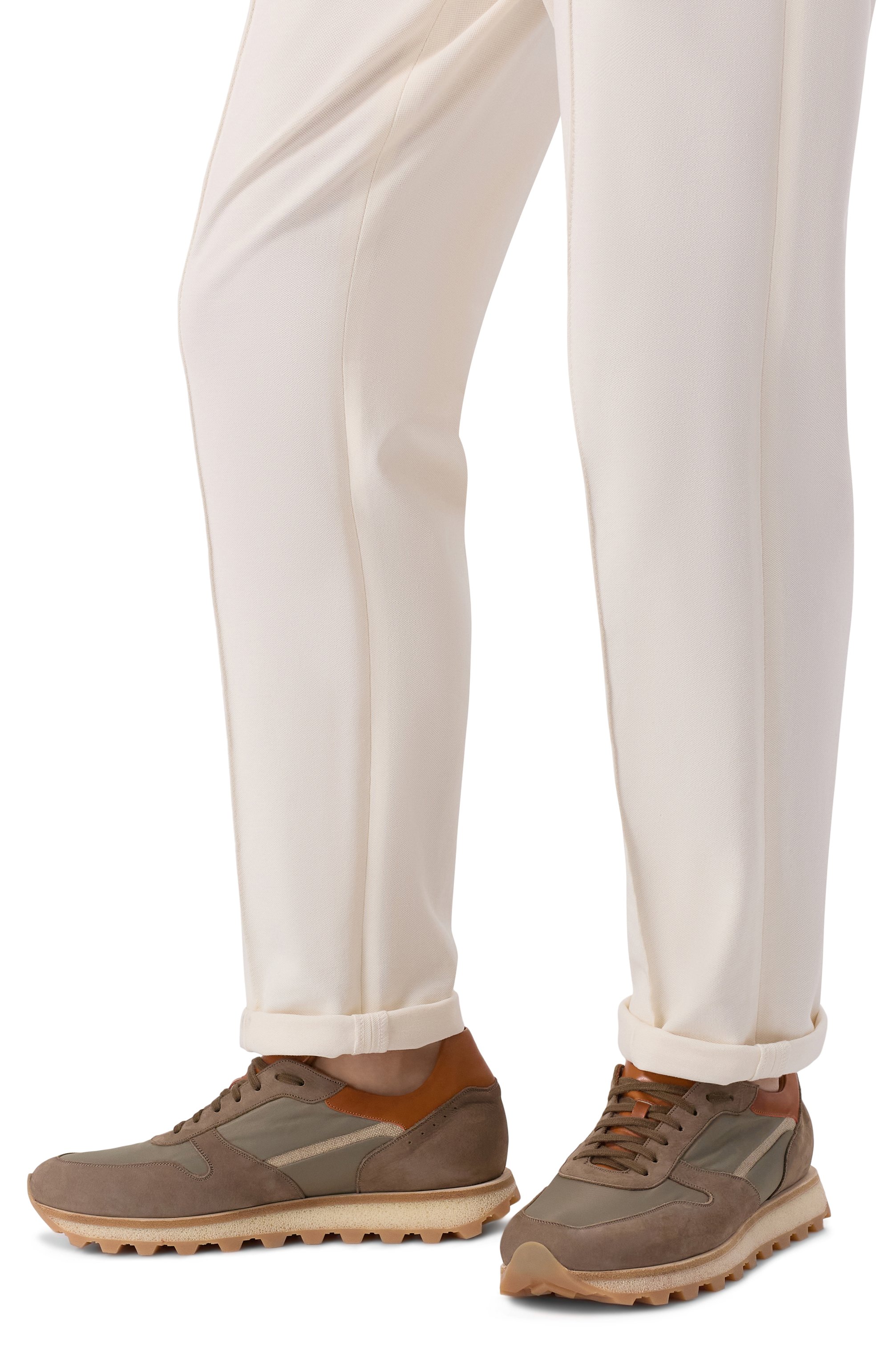 Комбинир�ованные кроссовки orlando W.GIBBS, арт. 0998029/NABUK+TESS, фото 3