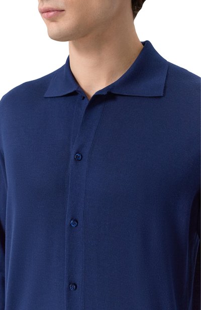 Рубашка из кашемира и шерсти STEFANO RICCI, арт. W505506PAL/W26150_001, фото 5