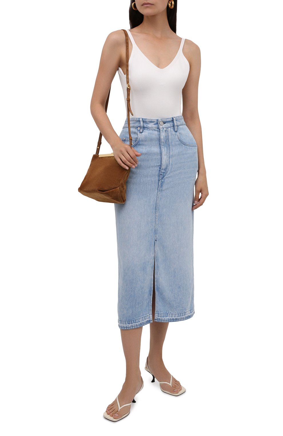 Джинсовая юбка ISABEL MARANT ETOILE, арт. JU1306-21A019E/TILAURIA, фото 2