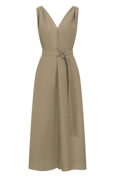 Женское хлопковое платье BRUNELLO CUCINELLI, арт. M0F79A5092