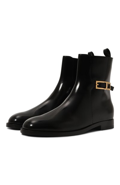 Женские кожаные полусапоги sr nora SERGIO ROSSI, арт. B09400/MVIH15