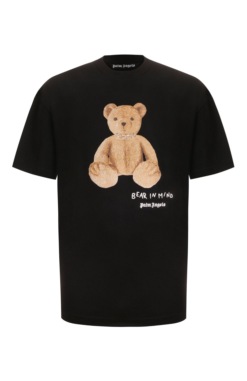 Хлопковая футболка PALM ANGELS, арт. PMAA001F24JER010, фото 1