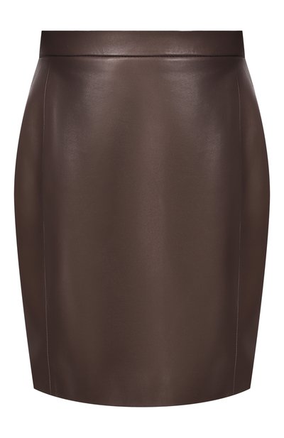 Женская кожаная юбка MVST, арт. M26.2PW.L910/L011 NAPPA