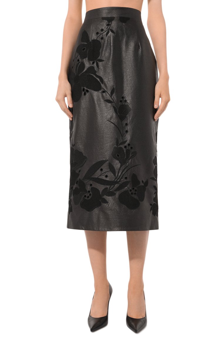 Юбка из экокожи ELIE SAAB, арт. SK049N, фото 1
