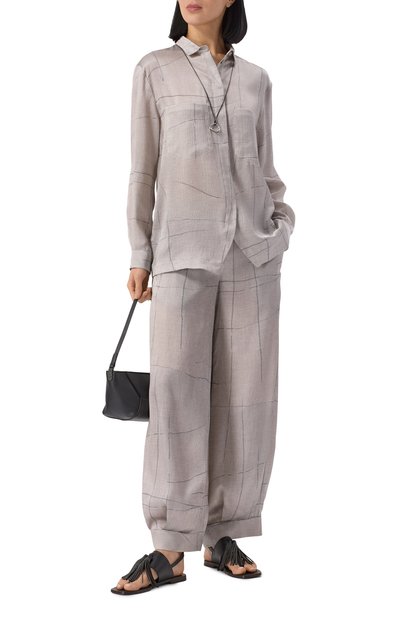 Кожаные сандалии BRUNELLO CUCINELLI, арт. MZSLC2906, фото 2