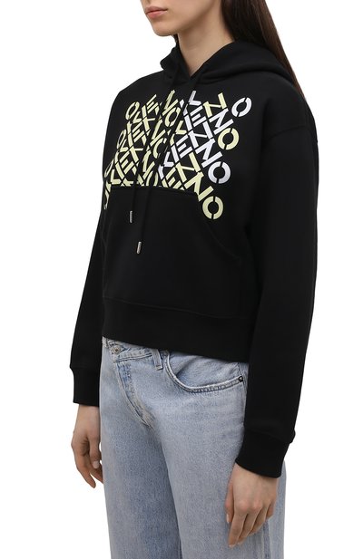 Хлопковое худи kenzo sport KENZO, арт. FC52SW7774MS, фото 3
