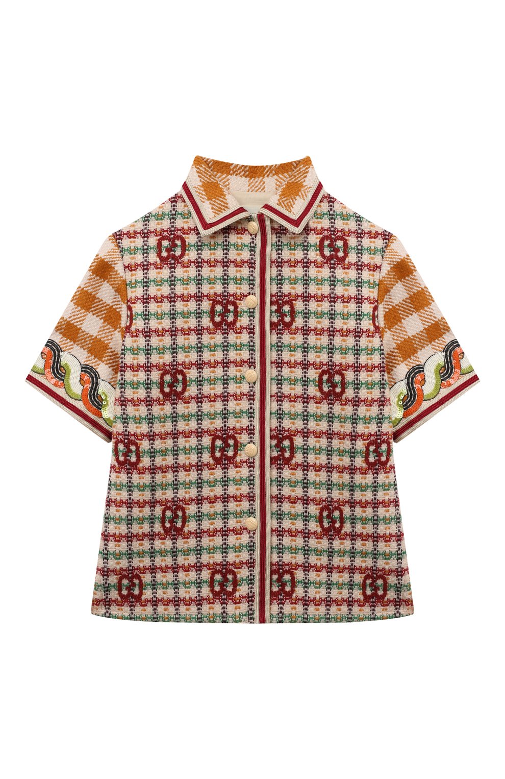 Твидовый жакет GUCCI, арт. 604146 XWAH8, фото 1