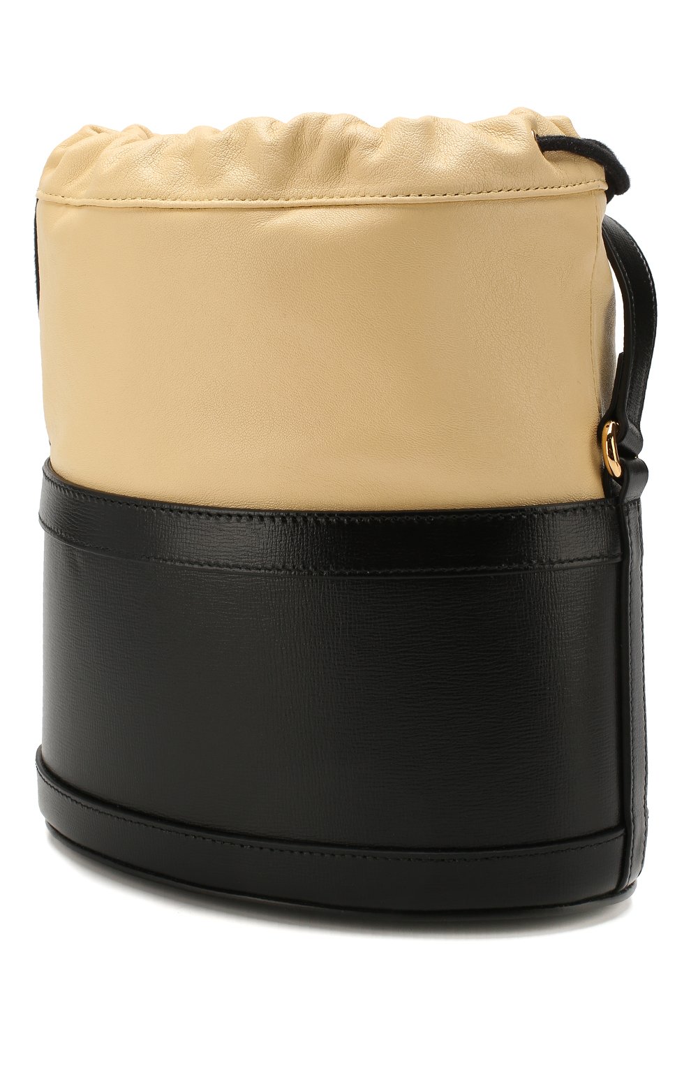 Сумка 1955 horsebit GUCCI черно-белого цвета по цене 243360 руб., арт. 602118/1DBLG, фото 6 Сумка 1955 horsebit GUCCI, арт. 602118/1DBLG, фото 6