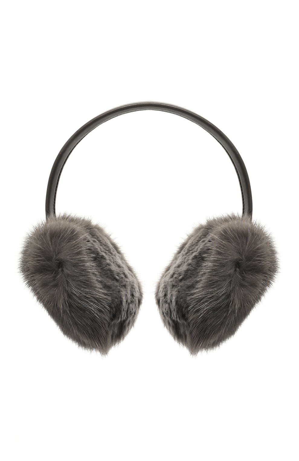 Меховые наушники из норки и кролика YVES SALOMON, арт. 25WAA303XXAGVI, фото 1