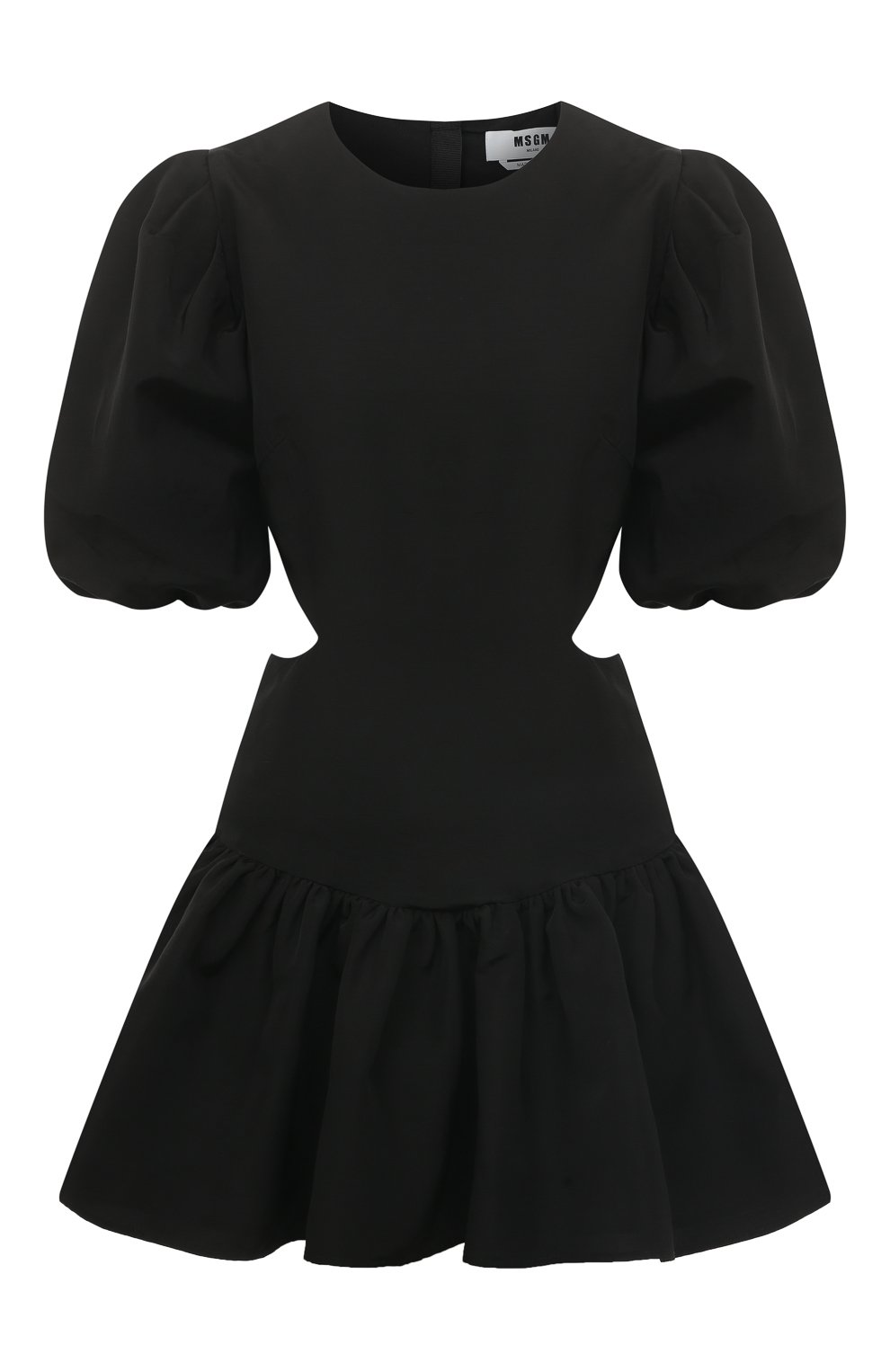 Платье из вискозы и льна MSGM, арт. 3442MDA44/237309, фото 1