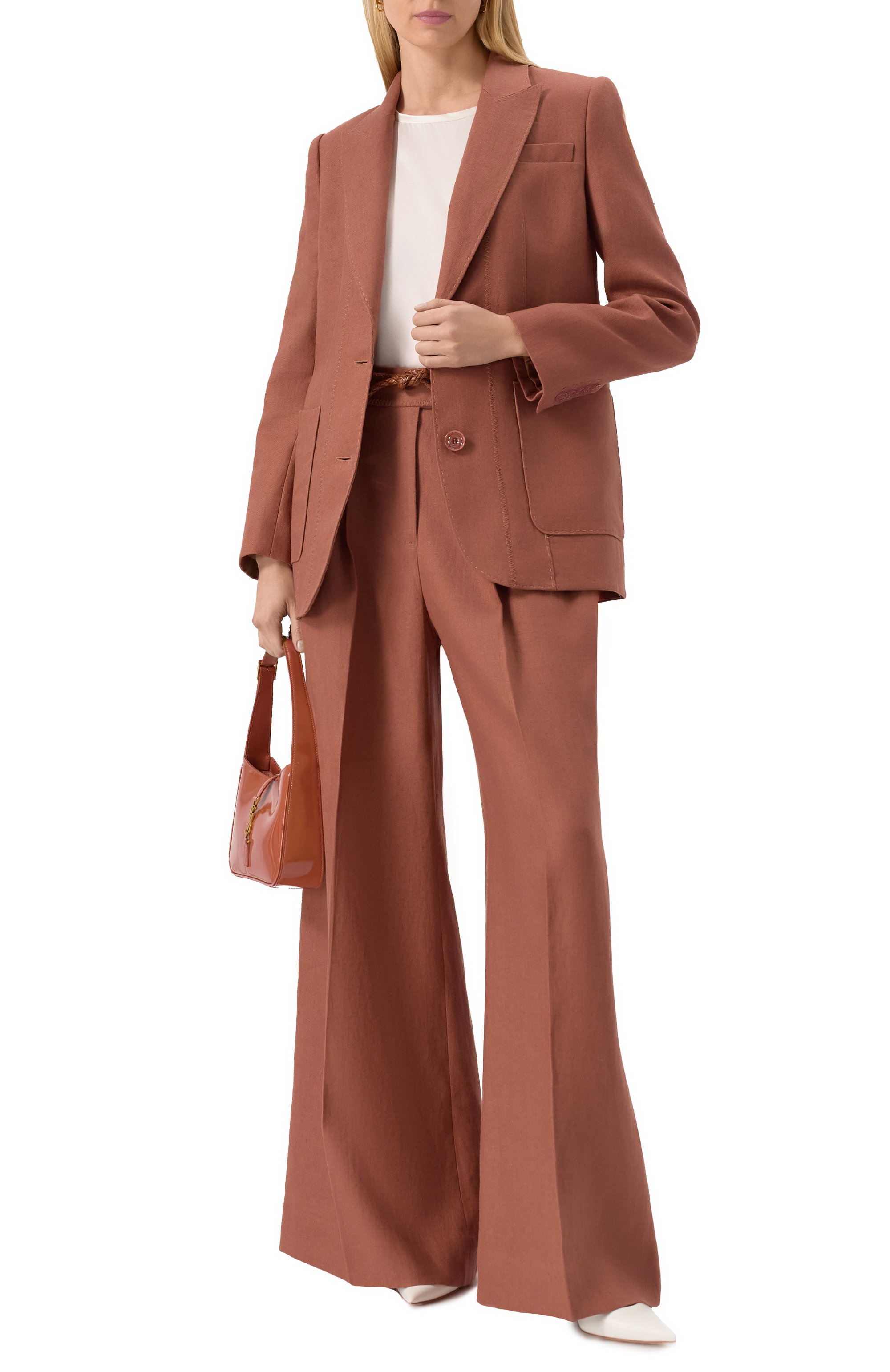 Льняной жакет ZIMMERMANN, арт. 2989JS251, фото 2