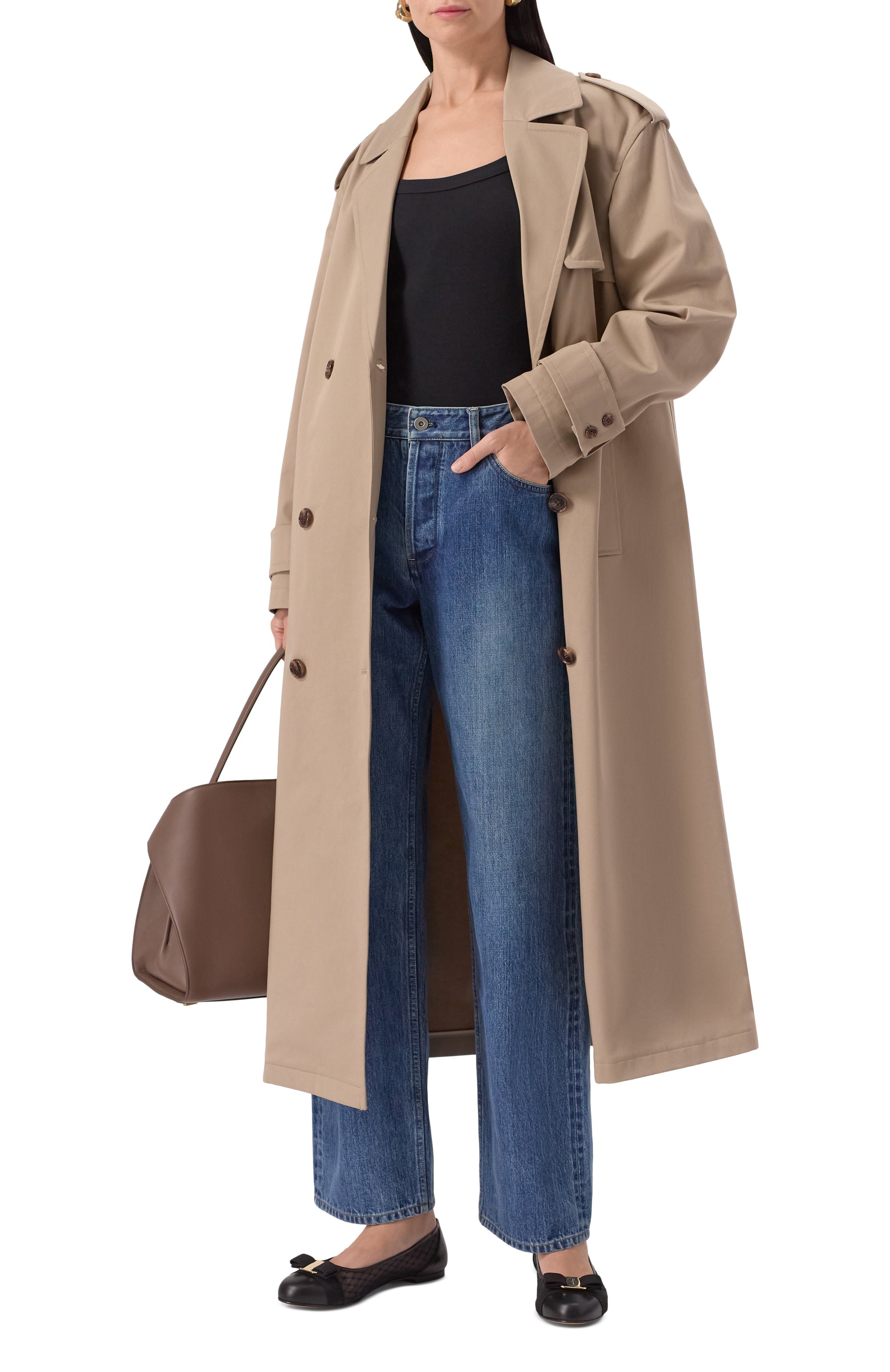 Комбинированные балетки vara FERRAGAMO, арт. 01J563/779578, фото 2