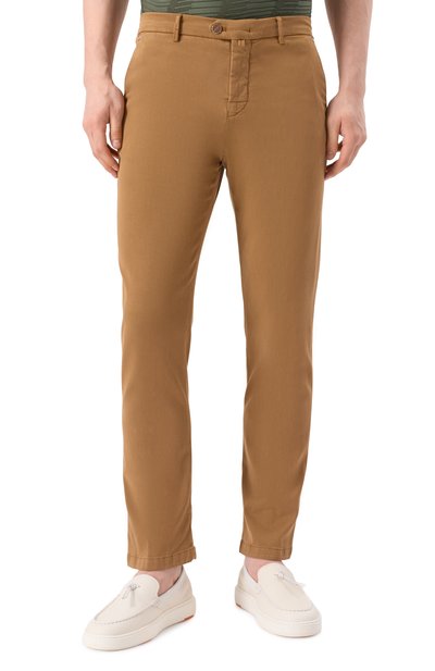 Брюки из лиоцелла KITON, арт. UFPPEK0606F07, фото 3