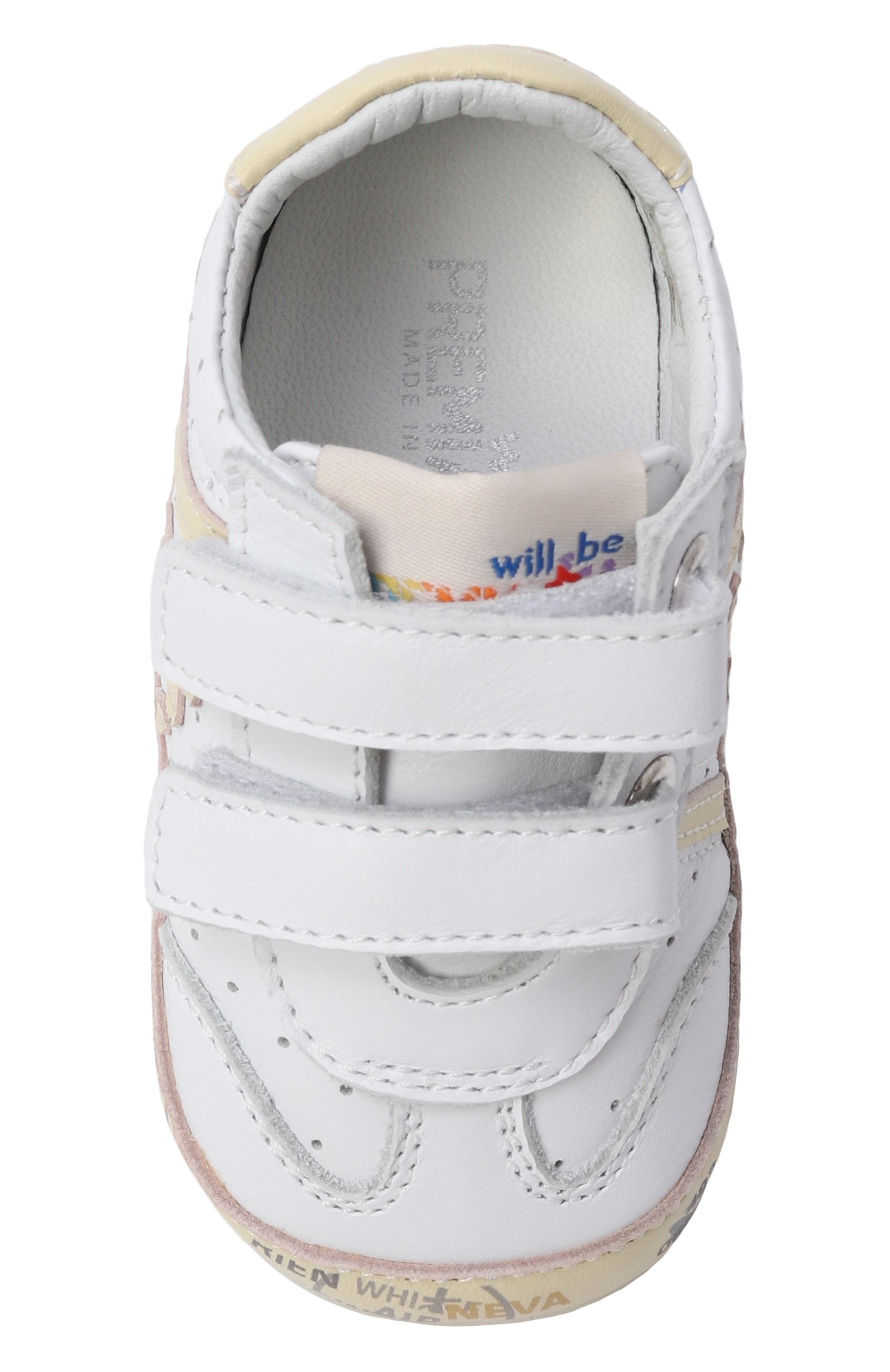 Кожаные пинетки lucy PREMIATA WILL BE, арт. 23CU0032-V/BABY V-LUCY V, фото 4