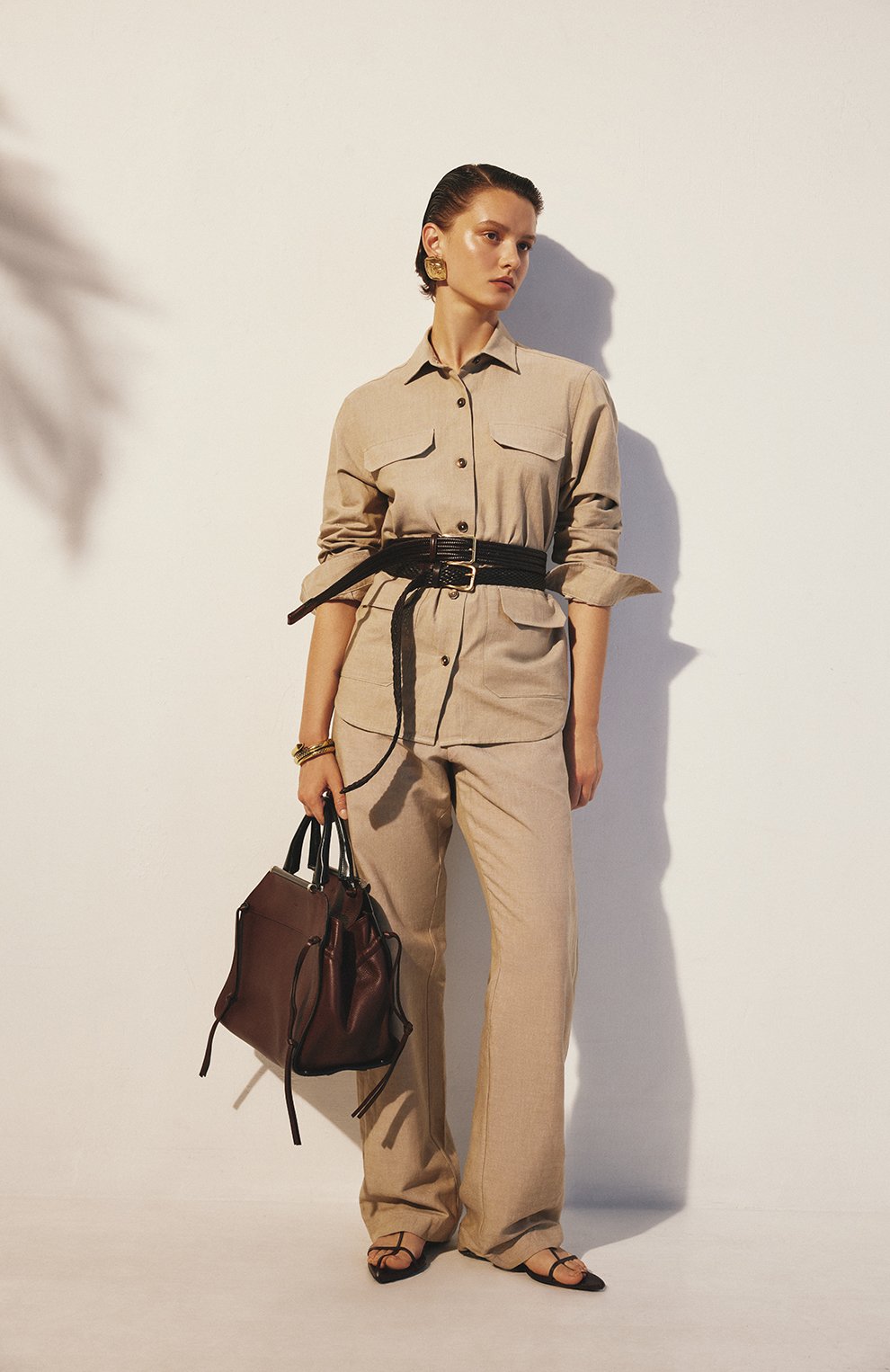 Сандалии JIL SANDER бордового цвета по цене 65450 руб., арт. J15WP0081/P6521, фото 7 Сандалии JIL SANDER, арт. J15WP0081/P6521, фото 7