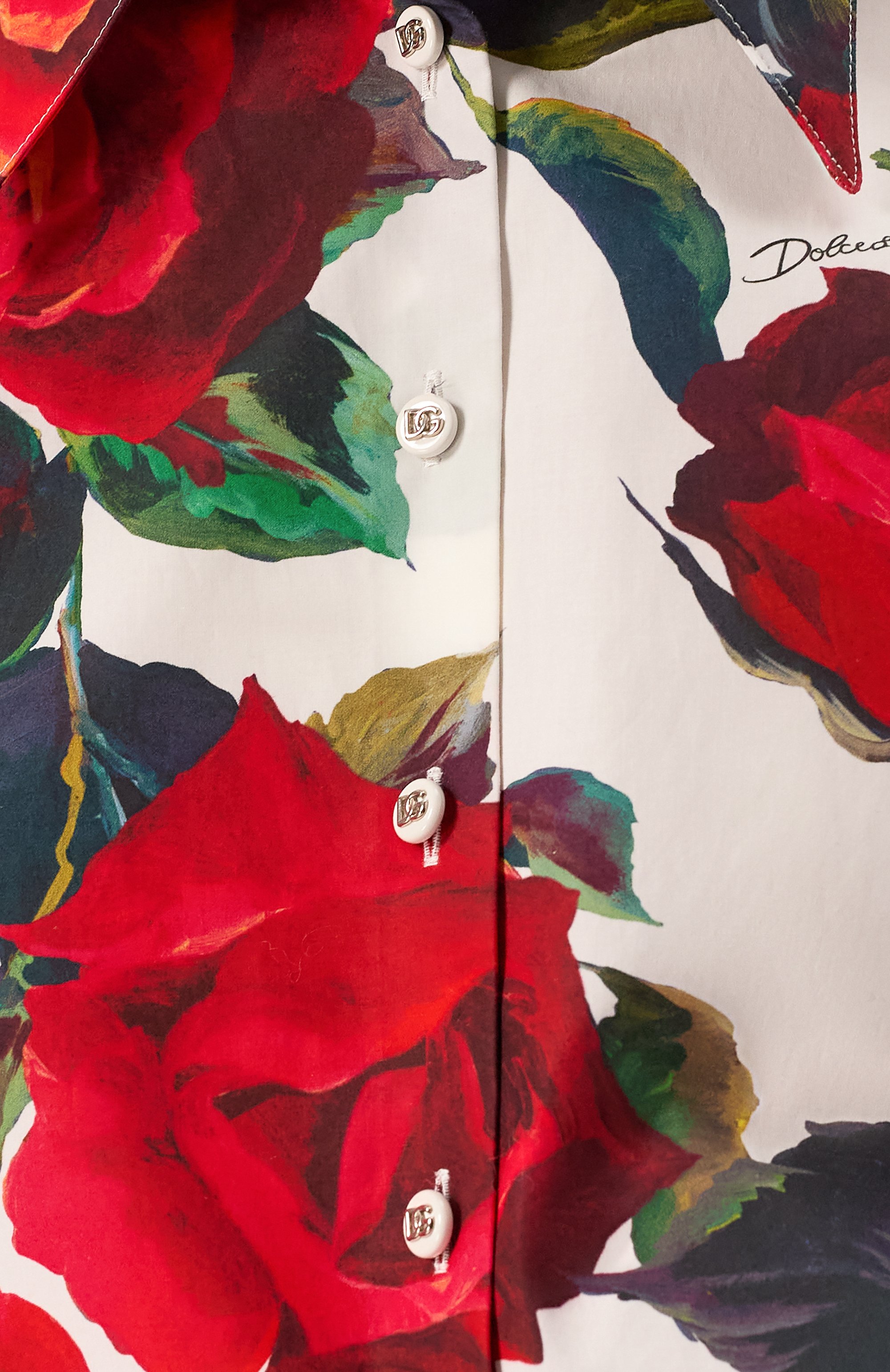 Хлопковая рубашка DOLCE & GABBANA, арт. F5S65T/HS5S2, фото 6