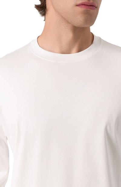 Хлопковый лонгслив BRUNELLO CUCINELLI, арт. M0B137407, фото 5
