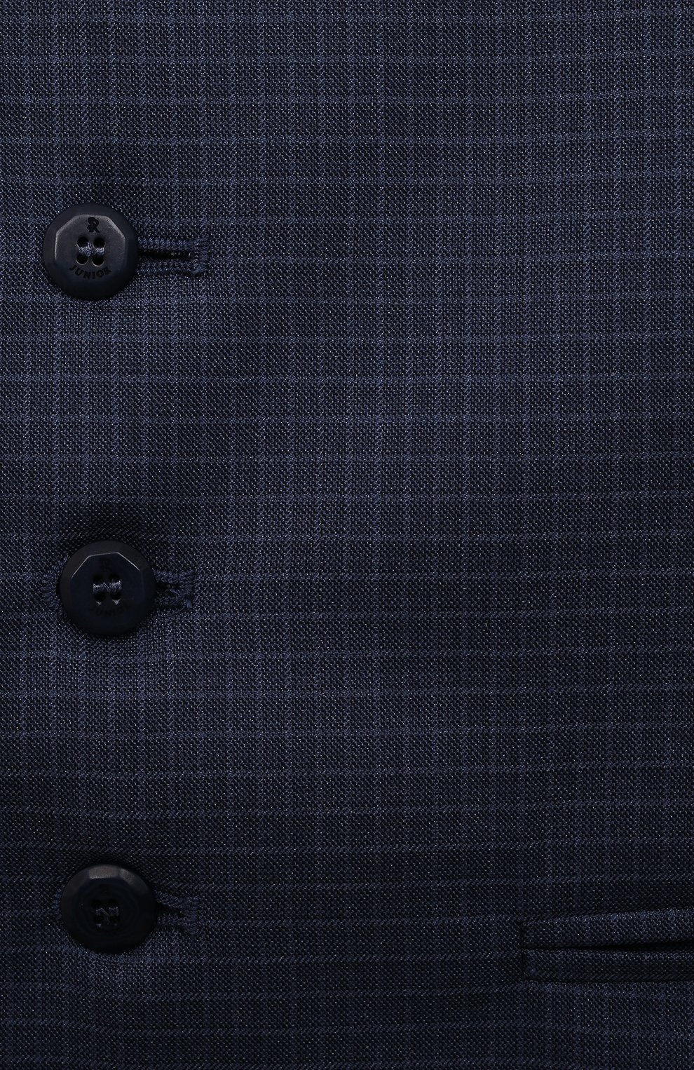 Шерстяной жилет STEFANO RICCI JUNIOR синего цвета по цене 64350 руб., арт. Y1EF104000/C086HC, фото 3 Шерстяной жилет STEFANO RICCI JUNIOR, арт. Y1EF104000/C086HC, фото 3