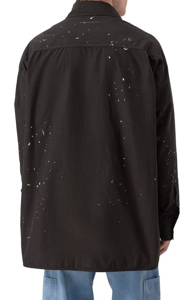 Хлопковая рубашка MM6, арт. SH2DT0022/M35458, фото 4