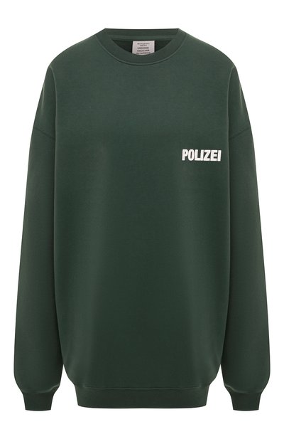 Женский хлопковый свитшот VETEMENTS, арт. UA53CN200G 1606/W