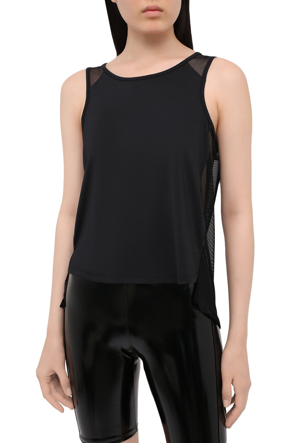 Майка HEROINE SPORT черного цвета по цене 7935 руб., арт. HS-2-097/SUMMER 2020, фото 3 Майка HEROINE SPORT, арт. HS-2-097/SUMMER 2020, фото 3