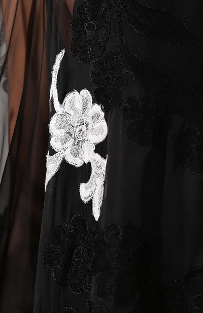 Шелковое платье VALENTINO, арт. SB0VD9S11C8, фото 5