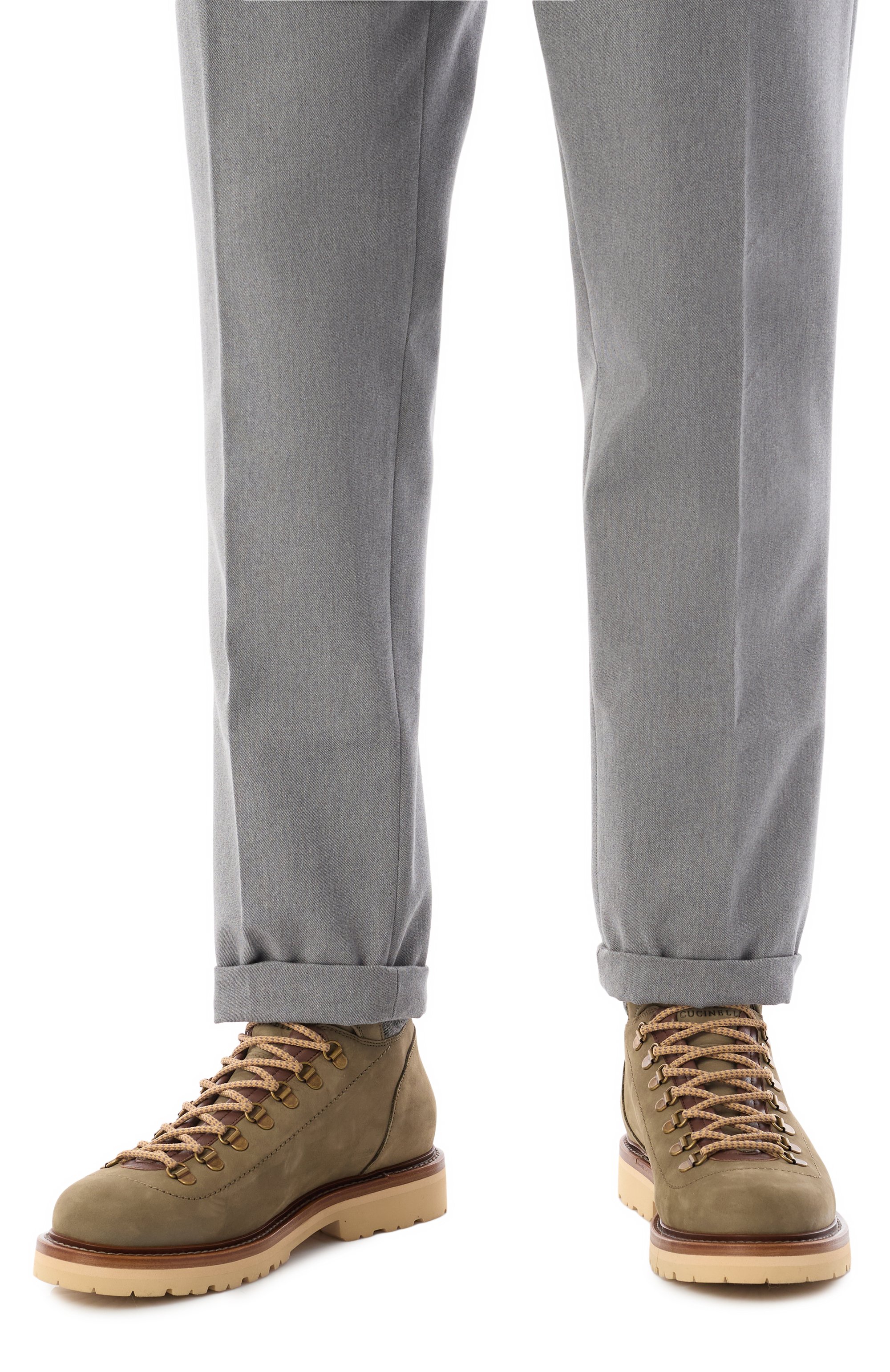 Хайкеры mountain из нубука BRUNELLO CUCINELLI, арт. MZUDRES890, фото 3