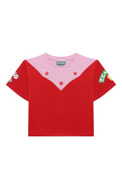 Хлопковая футболка KENZO, арт. K15722/3Y-5Y, фото 1