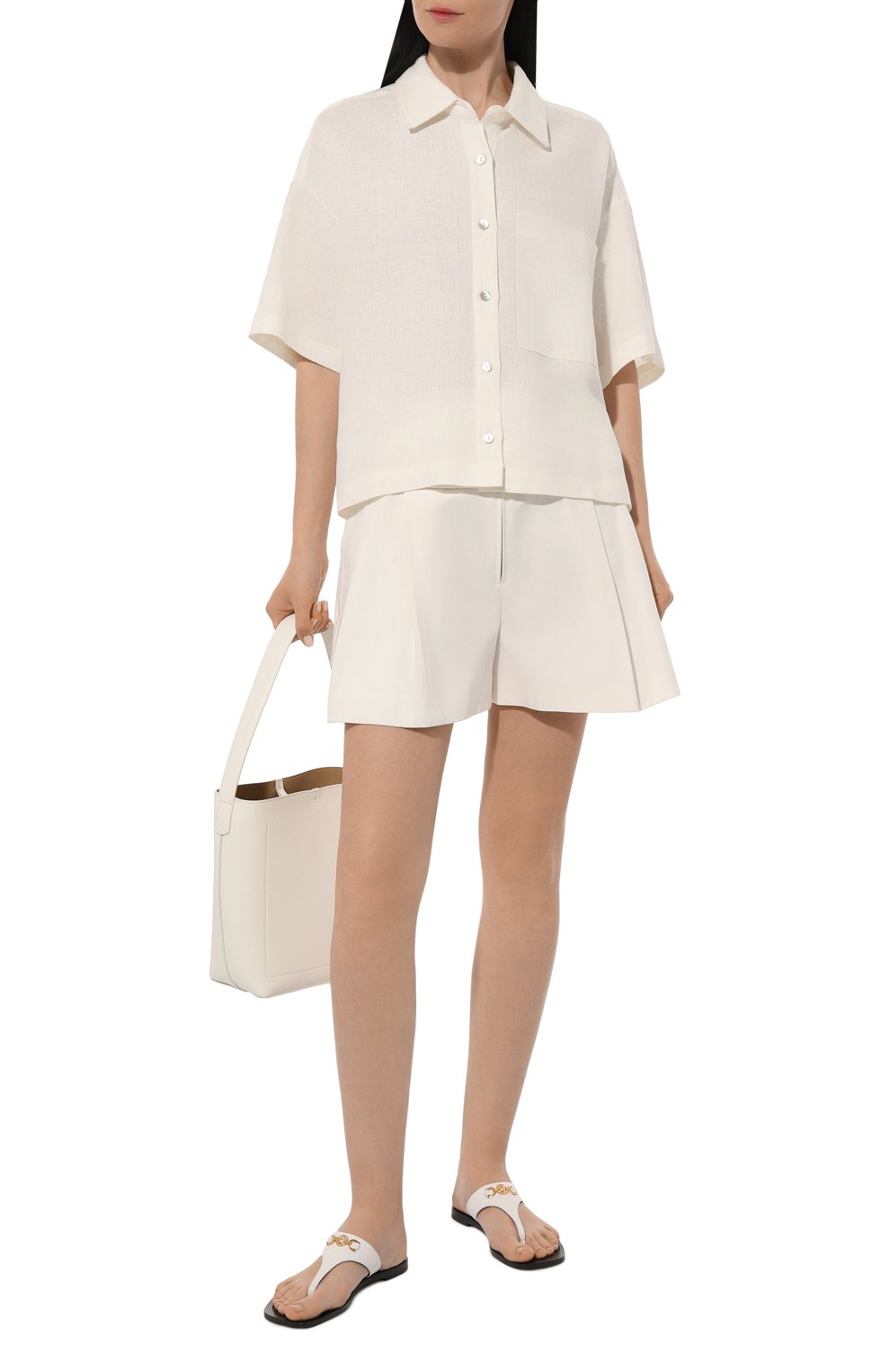 Кожаные шлепанцы medusa VERSACE, арт. 1013227/DVT2P, фото 2