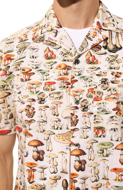 Хлопковая рубашка HUGO разноцветного цвета по цене 11640 руб., арт. 50496152, фото 5 Хлопковая рубашка HUGO, арт. 50496152, фото 5