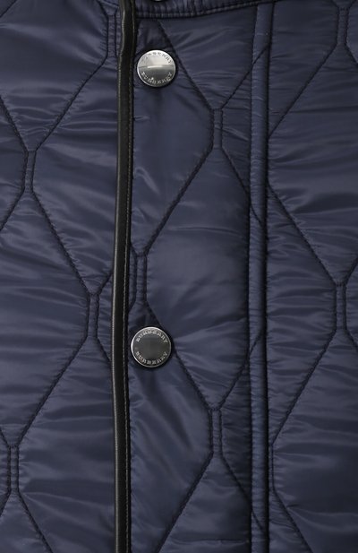 Стеганый бомбер на молнии с воротником стойкой BURBERRY, арт. 4036873, фото 5