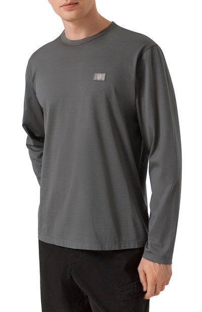 Хлопковый лонгслив C.P. COMPANY, арт. 19CMTS278A006374G, фото 3