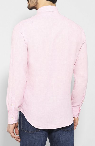 Льняная рубашка POLO RALPH LAUREN, арт. 710795426/4366H, фото 4