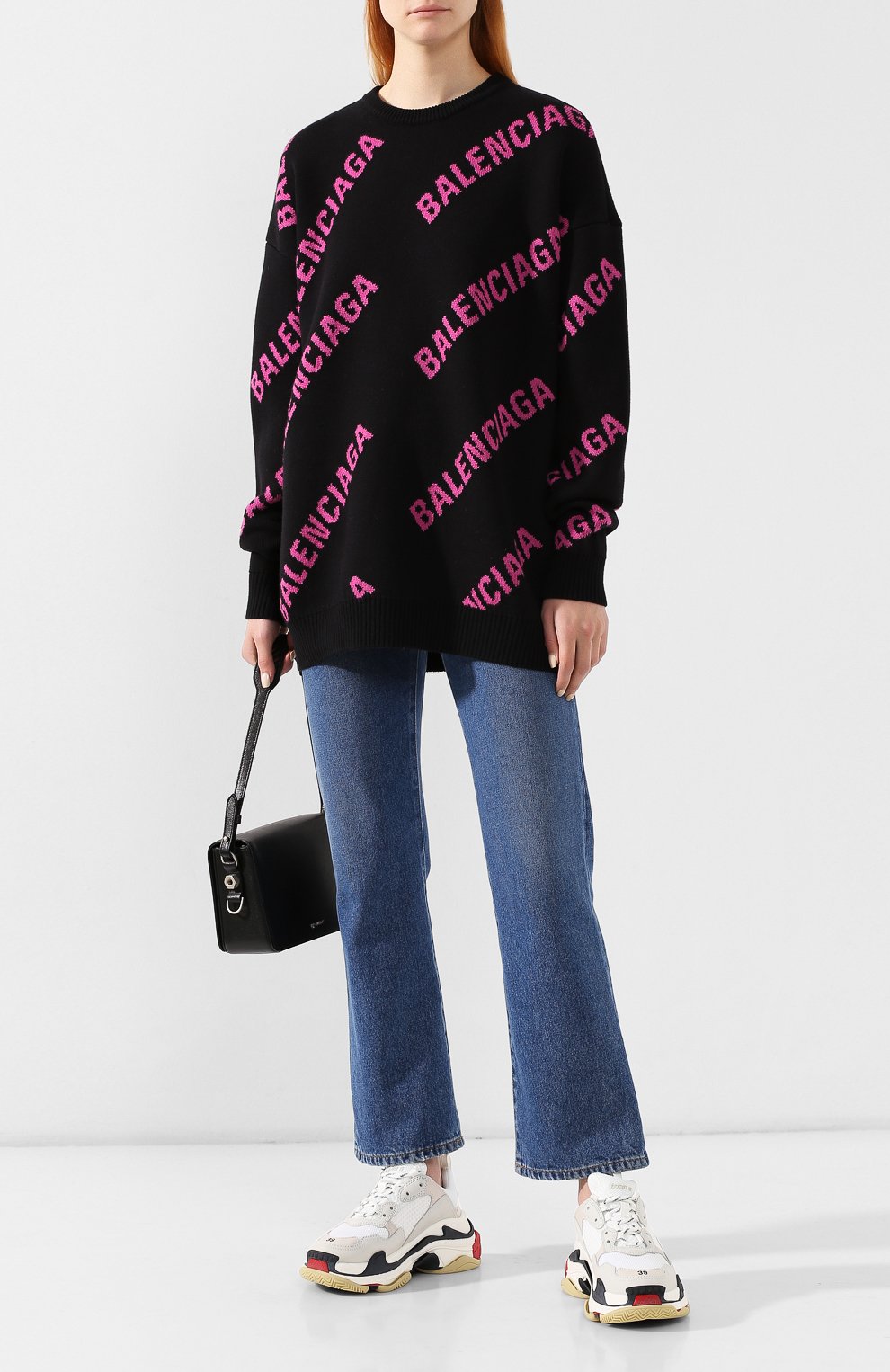 Пуловер из смеси хлопка и шерсти BALENCIAGA, арт. 576320/T3153, фото 2
