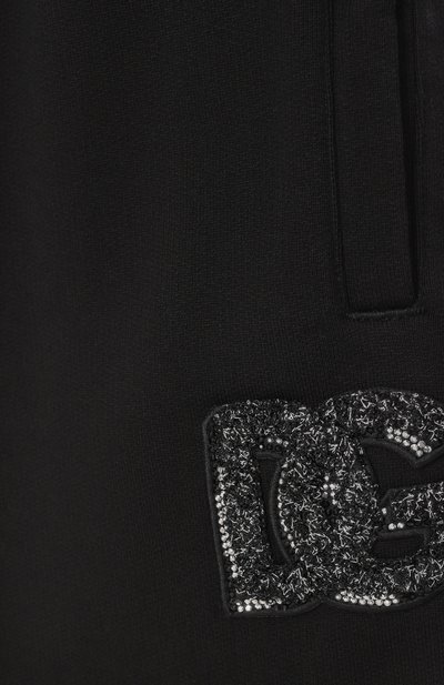 Хлопковые джоггеры DOLCE & GABBANA, арт. L5JPH1/G7PHM/8-12+, фото 3