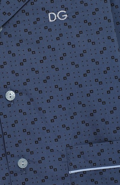 Хлопковая пижама DOLCE & GABBANA, арт. L4J503/G7QMJ, фото 3