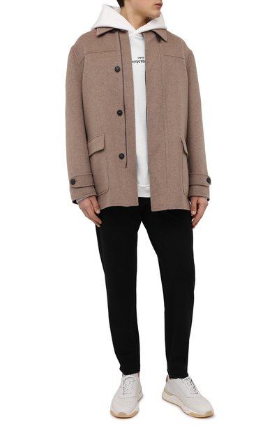 Кожаные кроссовки SANTONI, арт. MBIM21693BTTCDPAI55, фото 2