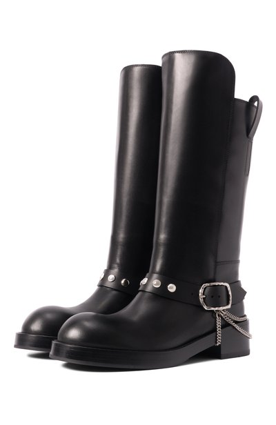 Женские кожаные сапоги edeed ANN DEMEULEMEESTER, арт. B0014711/LT049
