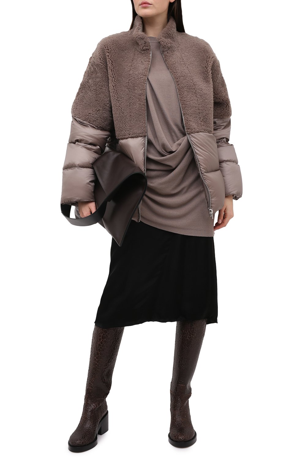 Пуховик moncler + rick owens RICK OWENS, арт. MU20F0003/A0161, фото 2