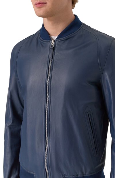 Кожаный бомбер JACOB COHEN, арт. 25E P/JUM_H0074 00G D1360 RW, фото 5