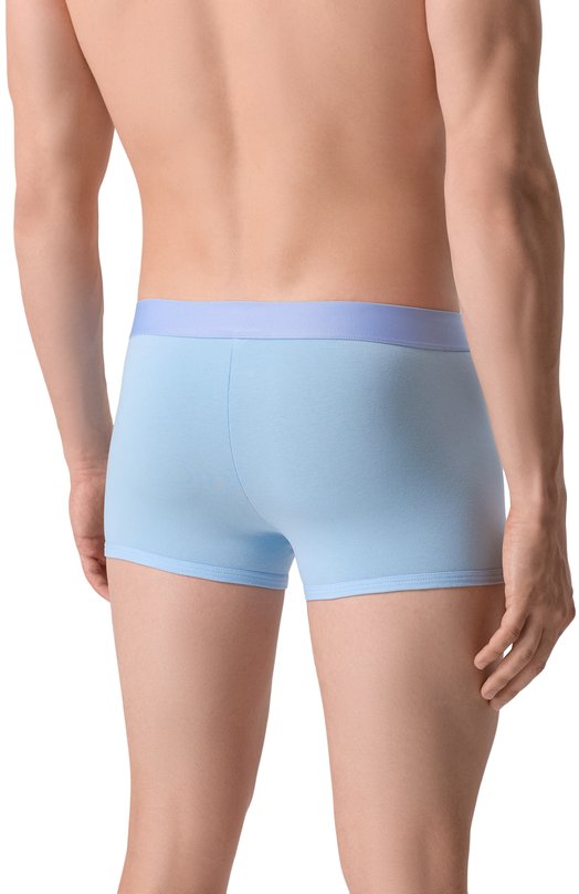 Хлопковые боксеры Moschino A1302/4410 Голубой  A1302/4410 Фото 3
