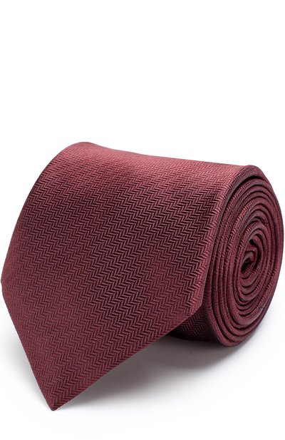 Мужской шелковый галстук с узором BRIONI, арт. 062I/0640S