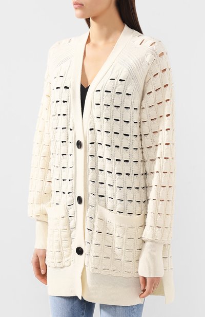 Шерстяной кардиган BY MALENE BIRGER, арт. Q66682002/CAR3006S91, фото 3