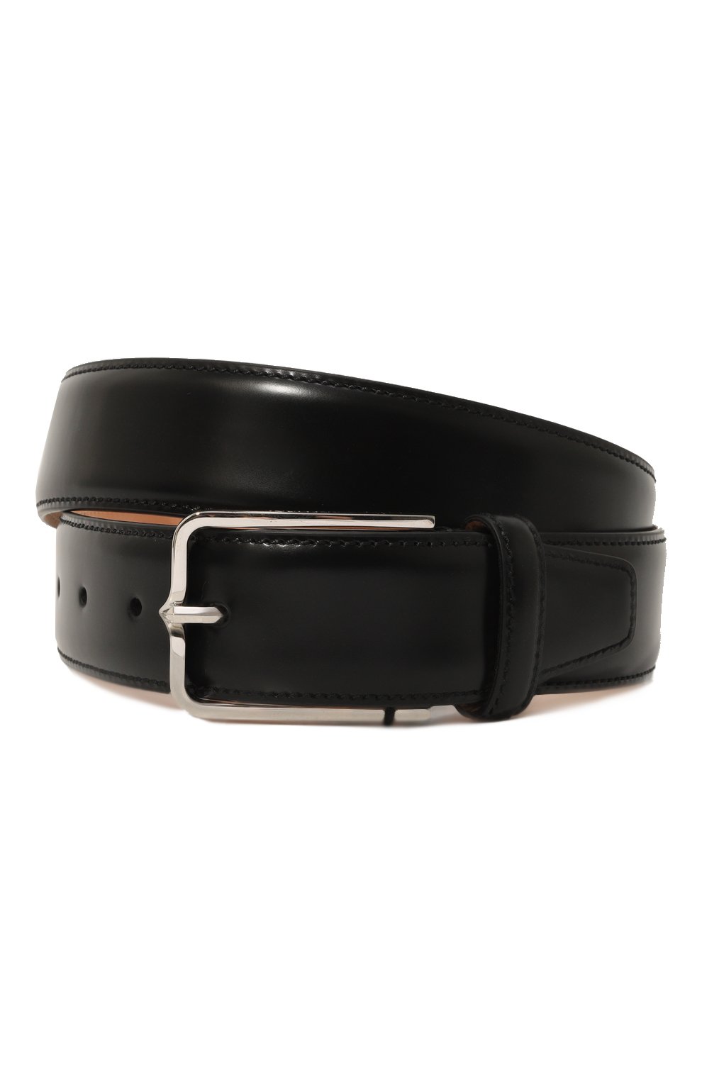 Кожаный ремень CORNELIANI черного цвета по цене 32450 руб., арт. 92V301-3820830, фото 1 Кожаный ремень CORNELIANI, арт. 92V301-3820830, фото 1